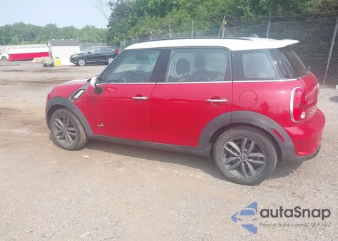 2014 Mini Countryman Cooper S z USA, uszkodzony, nr VIN WMWZC5C53EWP35317